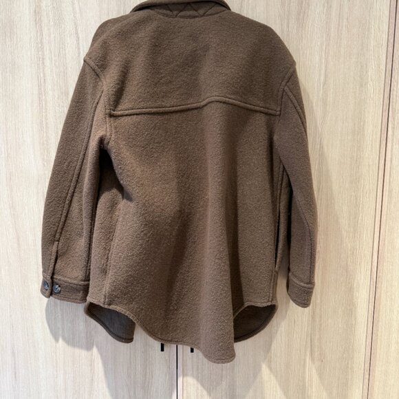 Wilfred Ganna Jacket - 100% Merino Wool - women's M, GUC, Brown/Green colour - Picture 3 of 6